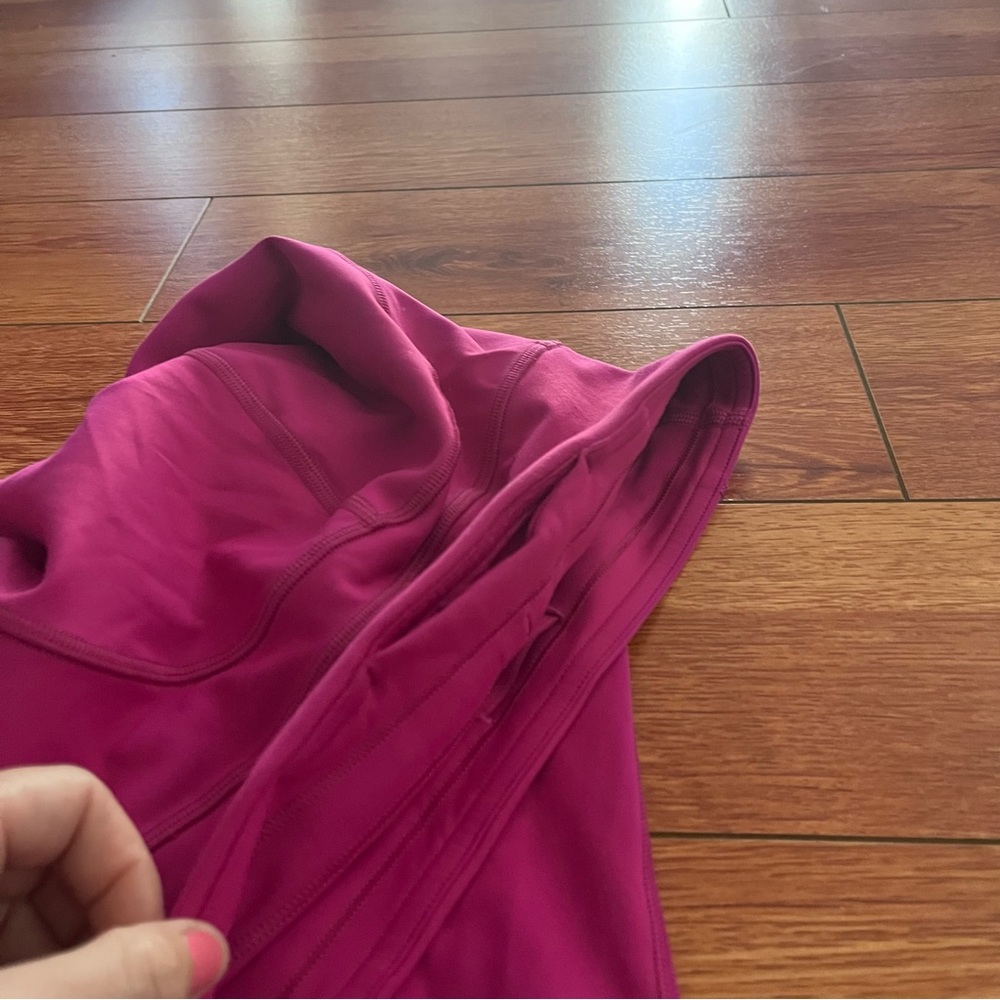 Lululemon Invigorate High Rise Tights 27” Ripened Raspberry - Picture 9 of 9